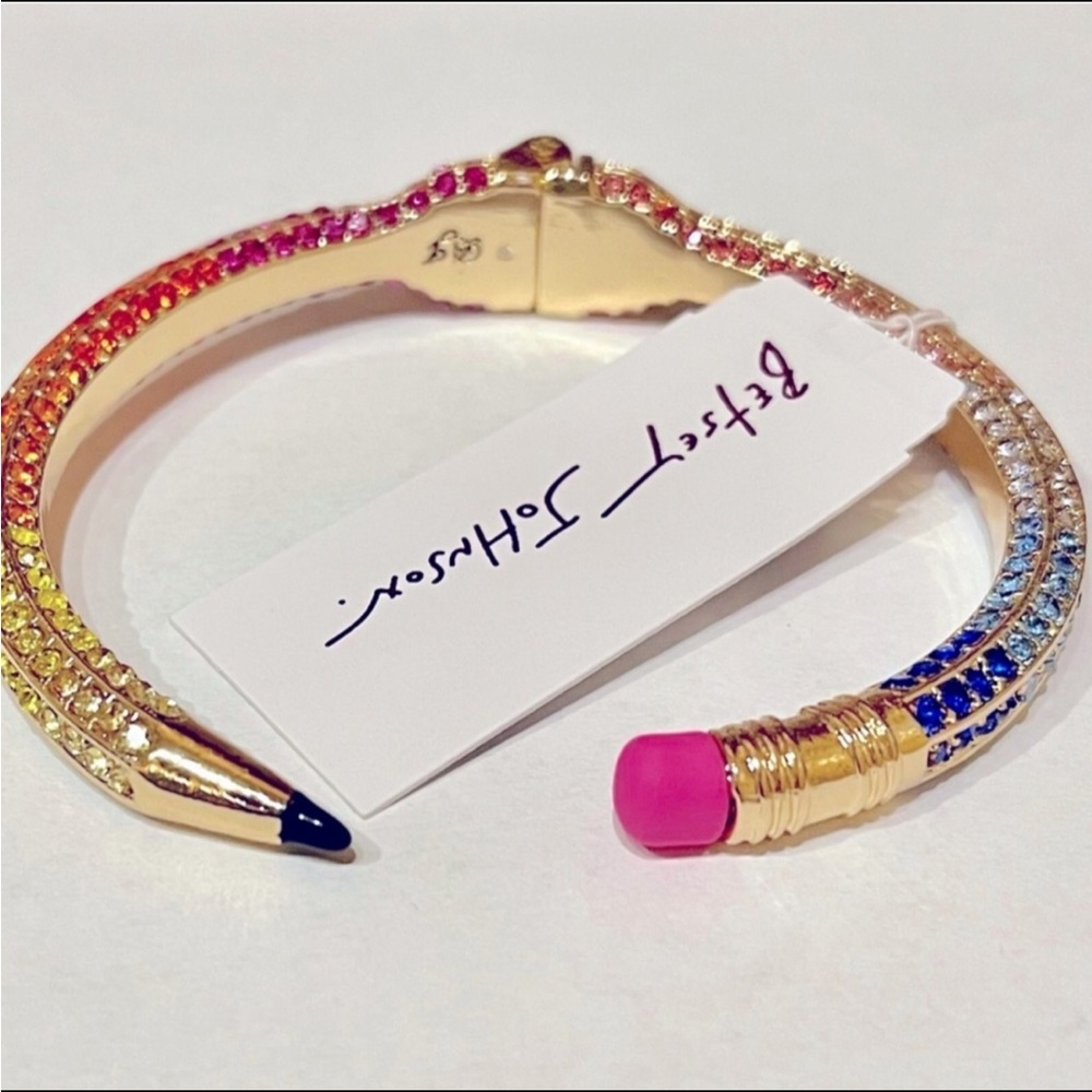 Betsey Johnson Multicolor Pencil Bracelet - Picture 2 of 4